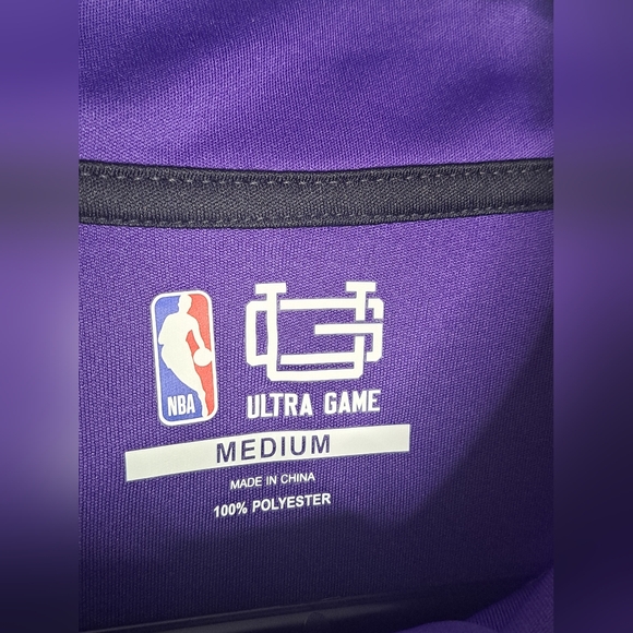Ultra Game NBA Men's Quarter Zip Pullover Shirt Athletic Quick Dry T-Shirt #New - Picture 5 of 9